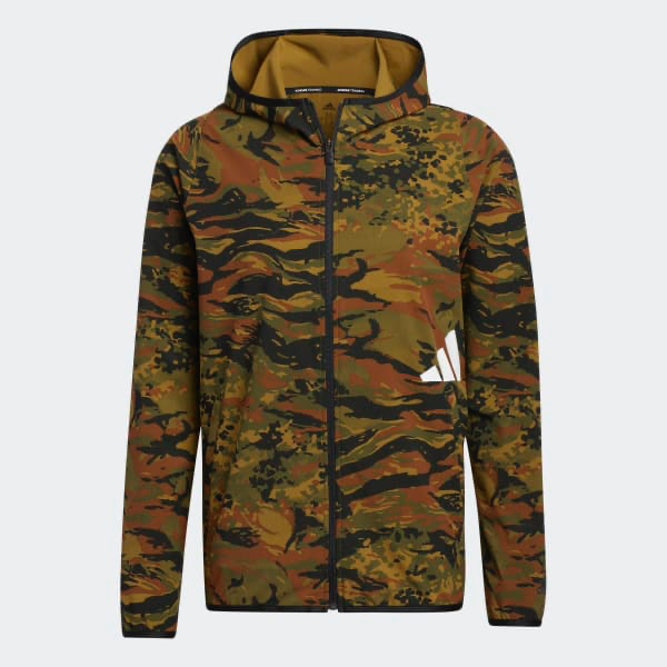 Adidas FL 3 Bar Camo Training Hoodie Mens