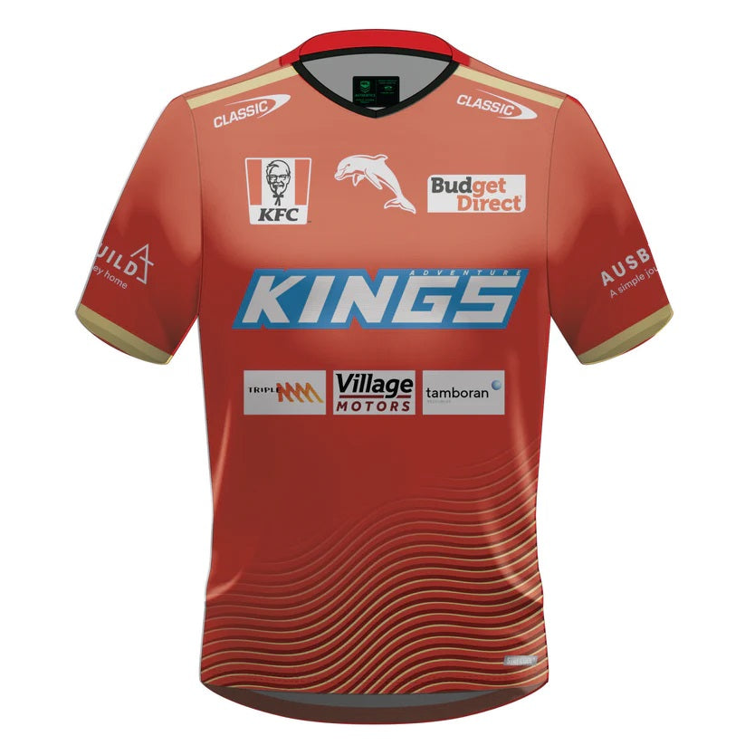 Dolphins Rugby League Training Tee Shirts Adults