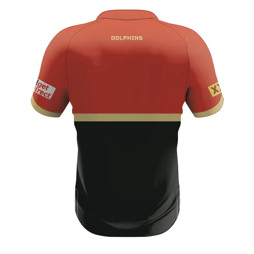 Dolphins Rugby League Media Polo Adults