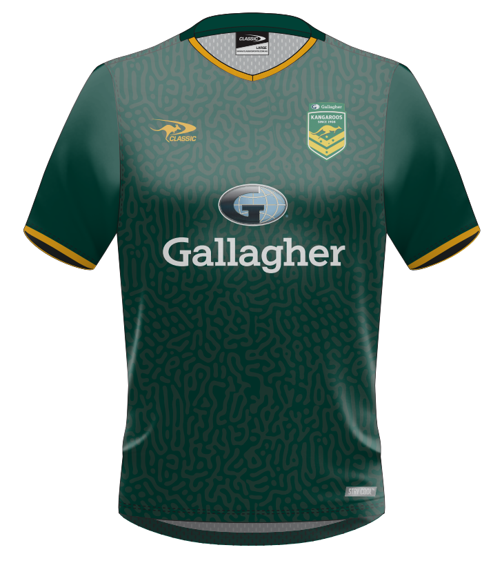 Australian Rugby League Kangaroos Training Tshirt