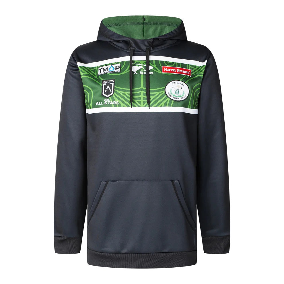 Maori All Stars Pullover Hooded Top