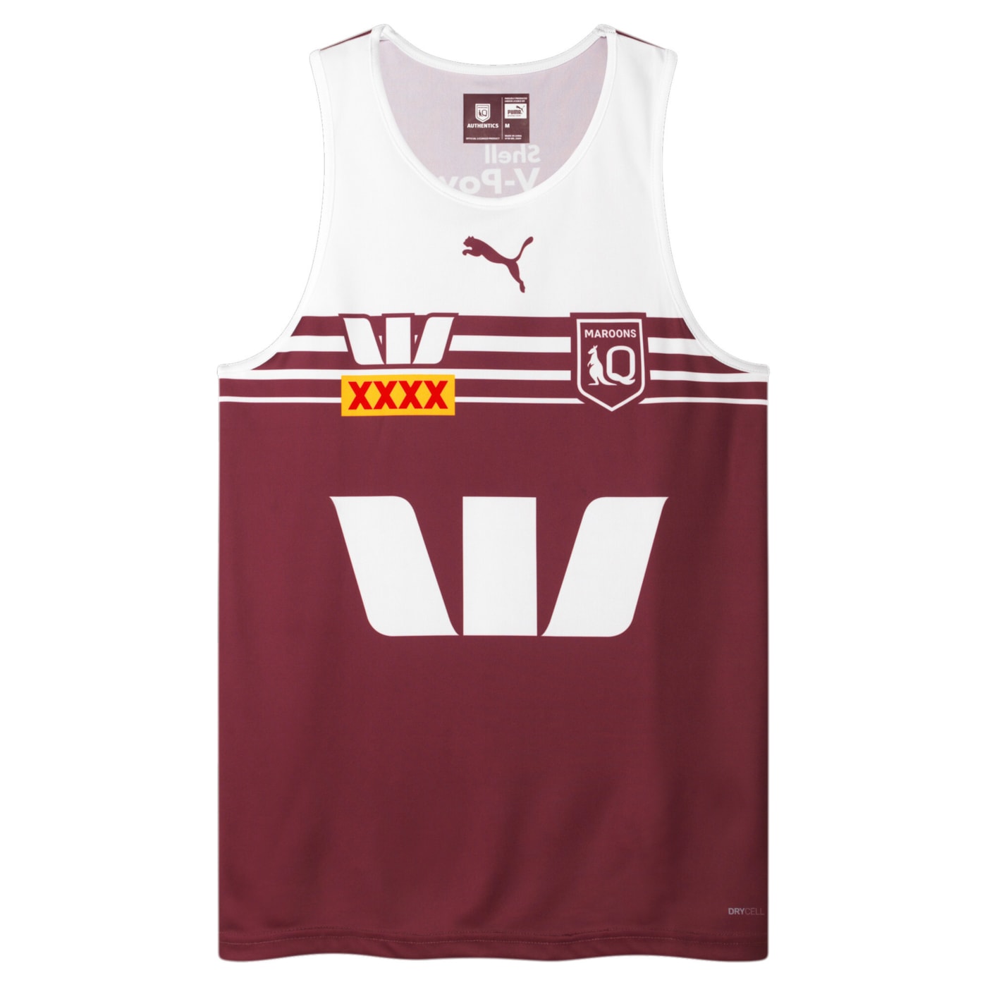 Queensland Rugby League Training Singlet