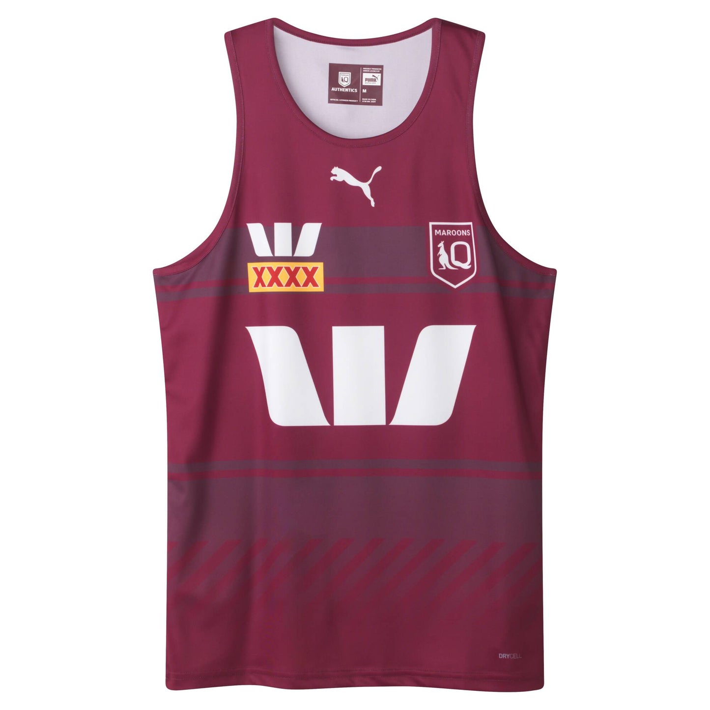 Queensland Rugby League Training Singlet