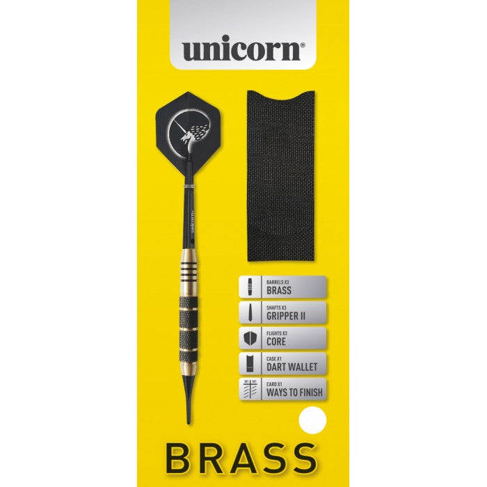 Unicorn Core Plus Brass Darts