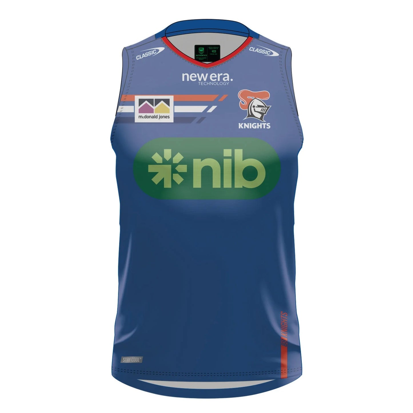 Newcastle Knights Training Singlet