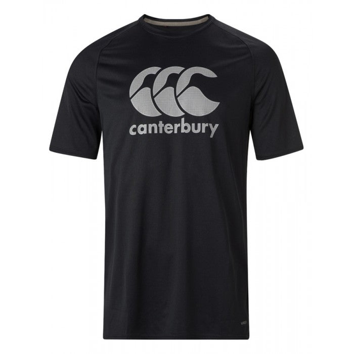 Canterbury of New zealand Vapordri Large Logo T-Shirt Black