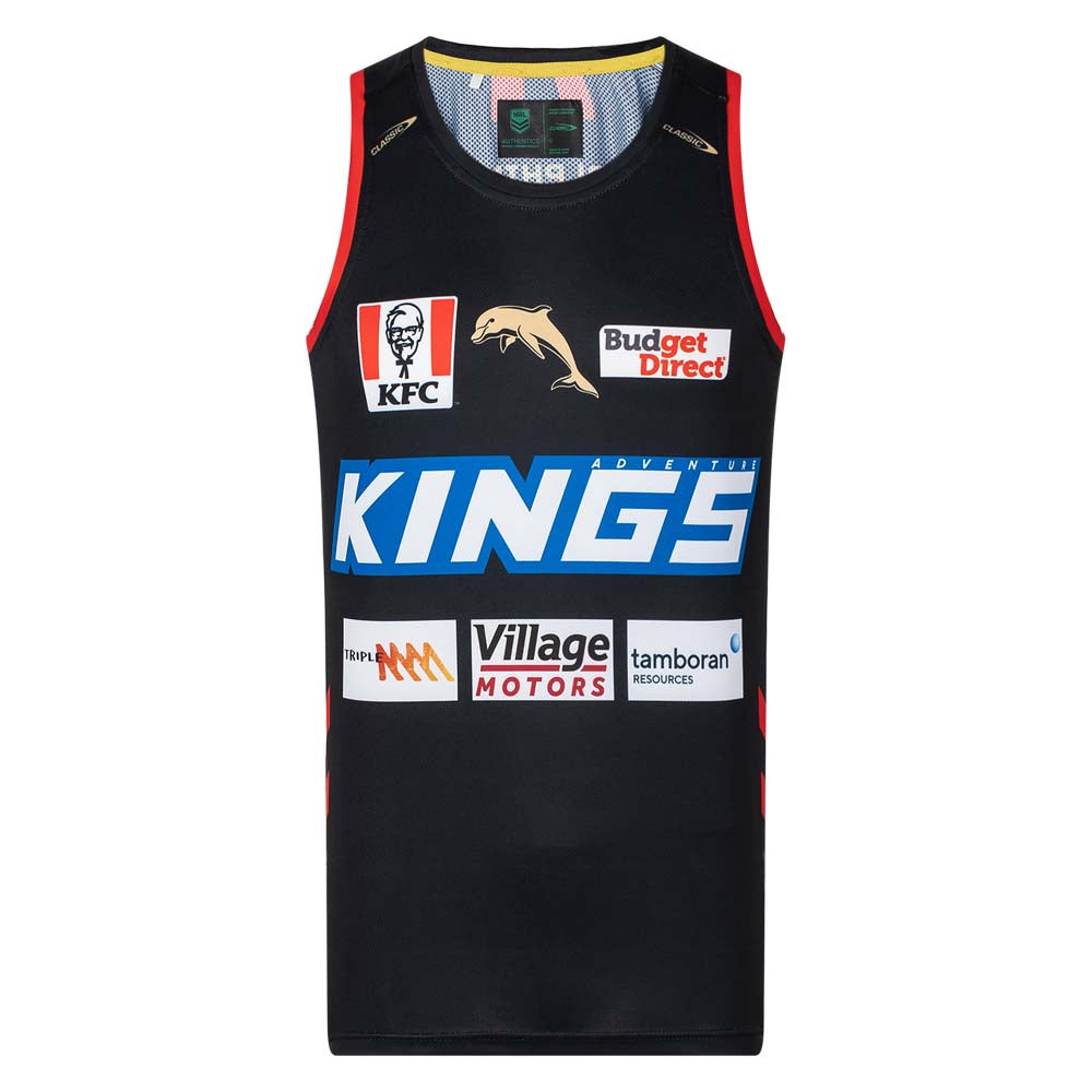 Dolphins Rugby League FC Training Singlet