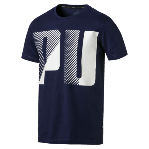 Puma Mens Summer Logo T Shirt Farrell Sports