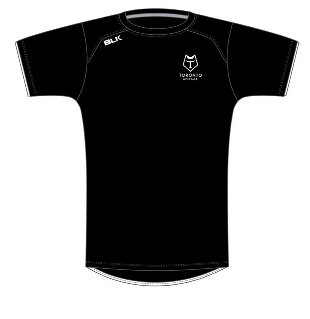 Toronto Wolfpack Training Tee Shirt Black