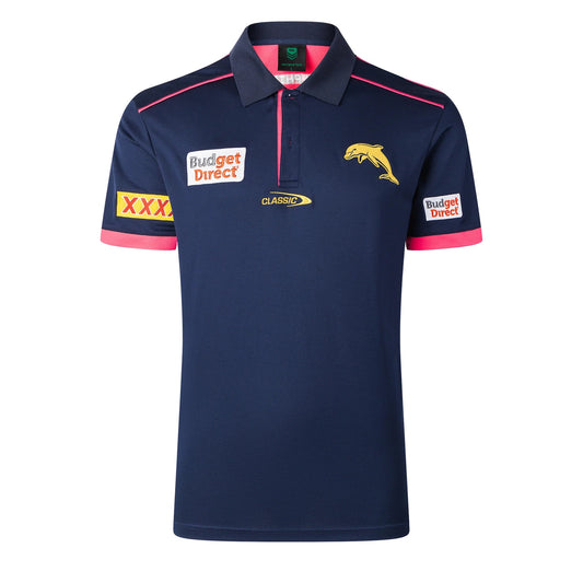 Dolphins Rugby League Mens Media  Polo