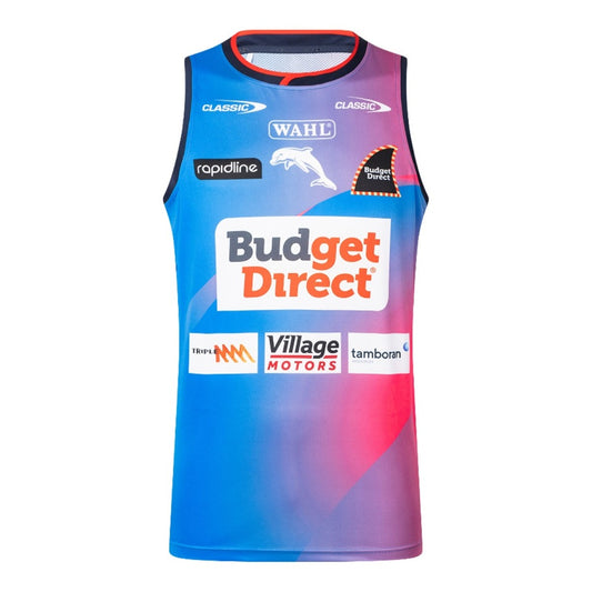 Dolphins Rugby League   Performance   Singlet