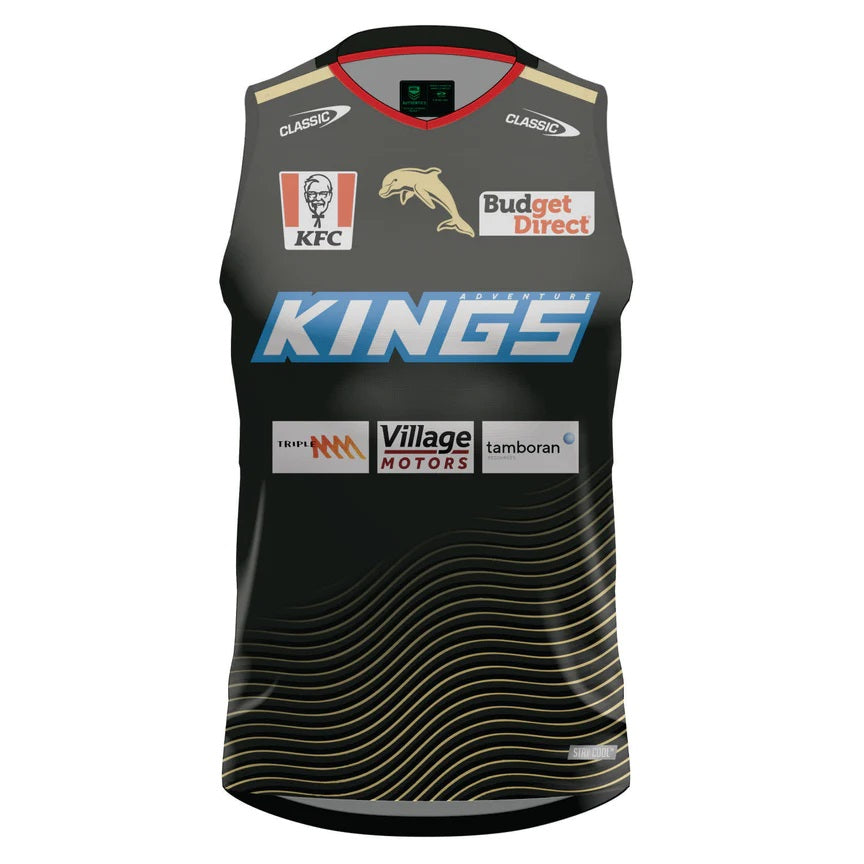 Dolphins Rugby League    Training  Singlet