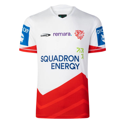 St George Illawarra Dragons  Training Tee Shirt  Red/white