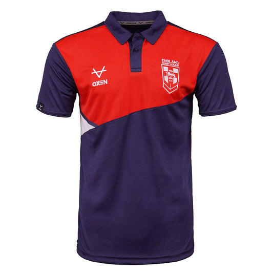 England Rugby League Panel Polo Shirt