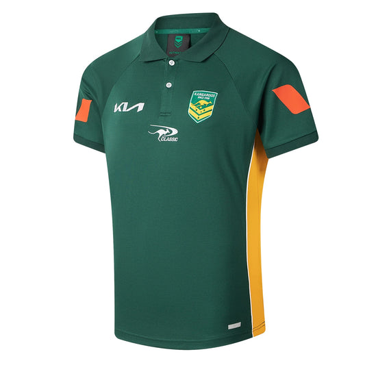 Australian Kangaroos Rugby League Media Polo Shirt
