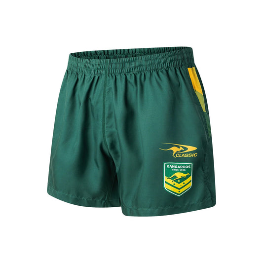 Australian Kangaroos Rugby League Training  Shorts