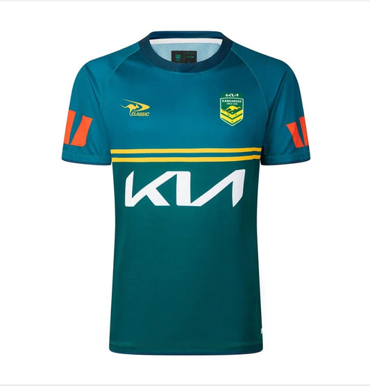 Australian  Kangaroos  RLWC 2026  Training Tshirt