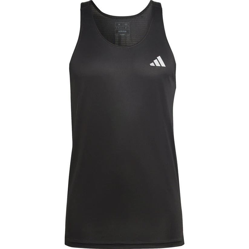 Adidas Own The Run Mens Running Vest - Black