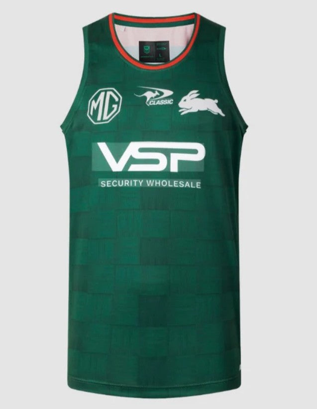South Sydney  Rabbitohs  Pro Training Singlet  Adult