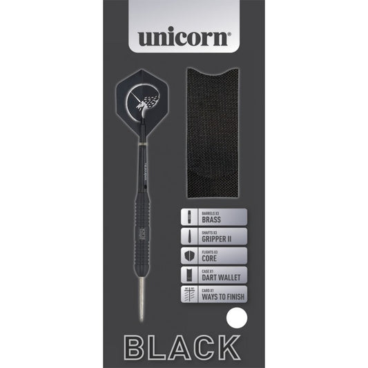 Unicorn Core Plus Black Brass Darts