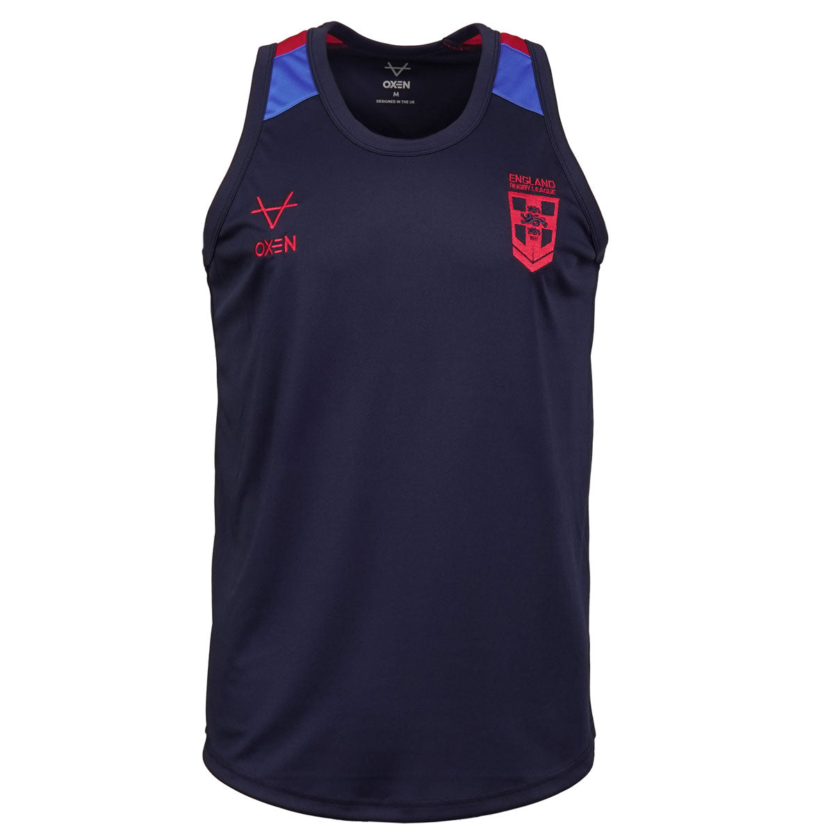 England Rugby League Navy Training Singlet Junior