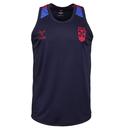England Rugby League Navy Training Singlet Junior