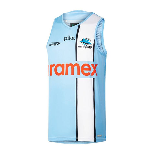 Cronulla Sutherland  Sharks Performance    Singlet   Adult