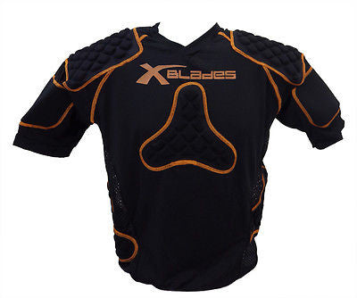 XBlades Wild Thing Shoulder Pads  Orange / Black BNWT