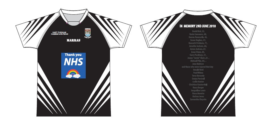 Cumbria Rugby League Charity Shirt 