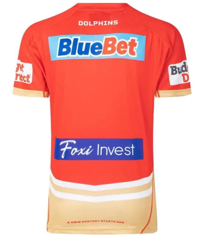 Dolphins  Rugby  League Home  Jersey 2023
