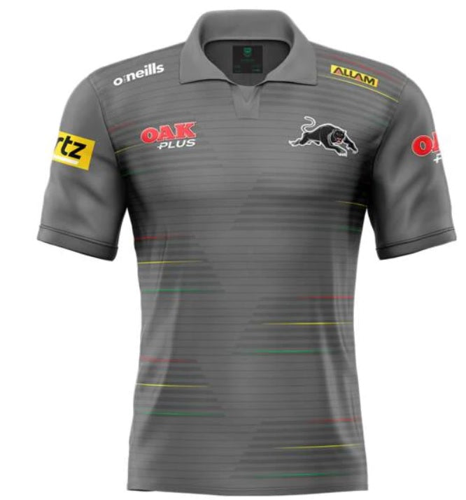 Penrith Panthers  Mens Media Polo Grey