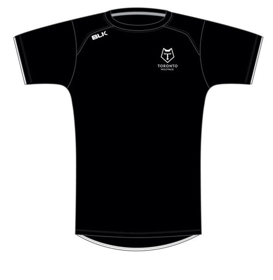 Toronto Wolfpack Training Tee Shirt  Black