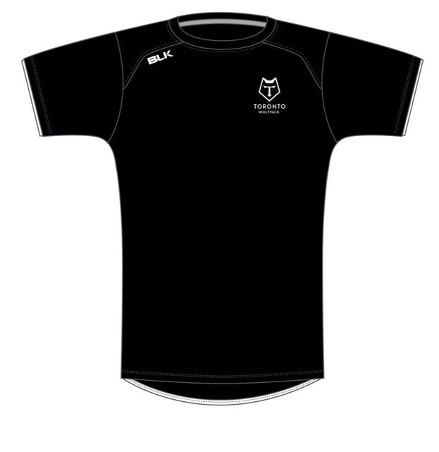 Toronto Wolfpack Training Tee Shirt  Black